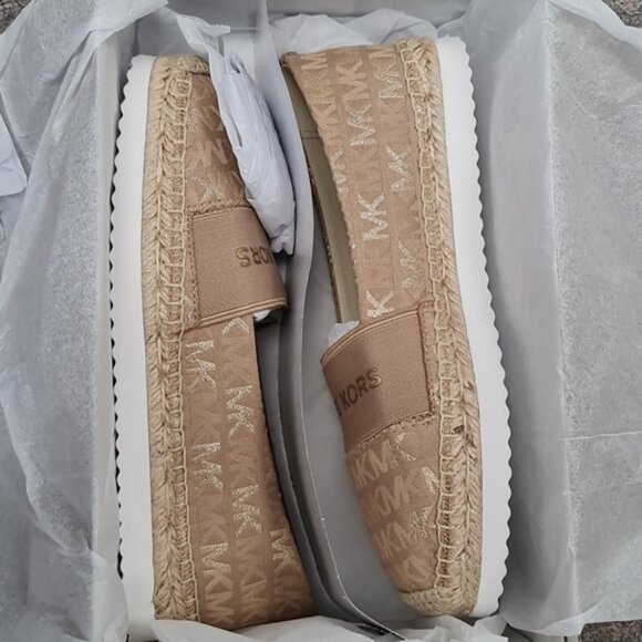 Michael Kors Vicky Slip-On Espadrille Flats - Picture 4 of 5